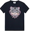 Order (W) KENZO Camiseta Negra Clásica con Estampado de Tigre FC52TS8464YG-99