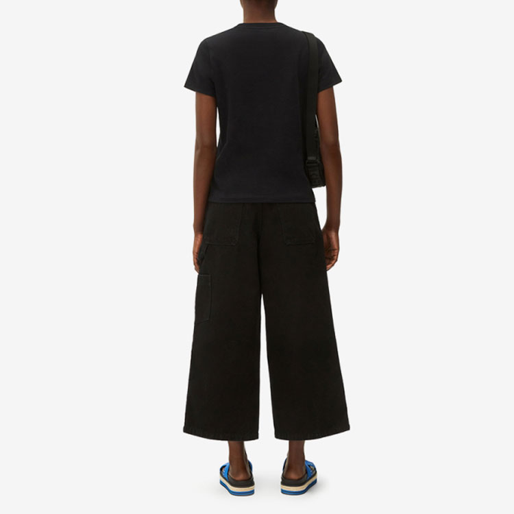 Purchase (W) KENZO Camiseta Negra Clásica con Estampado de Tigre FC52TS8464YG-99