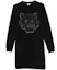 Order (W) Kenzo 經典虎頭印花黑色圓領長版連身裙 PF762RO8354XD-99