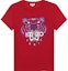 Order (Women) KENZO Classic Tiger Red Crew Neck T-Shirt FA52TS7214YB-21