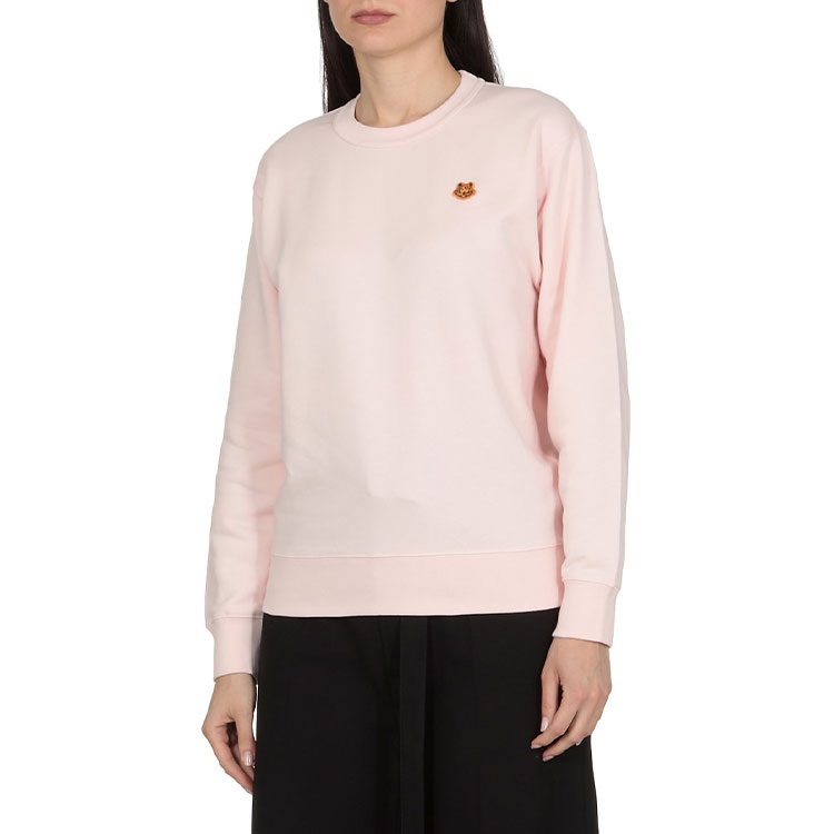 (Women) Kenzo Classic Tiger SS21 Pink Embroidered Logo Sweatshirt FB52SW8204ML-34 圖 5