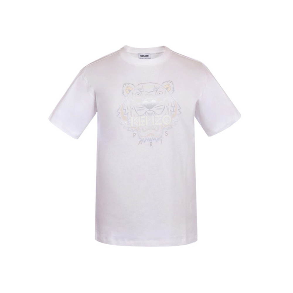 (Women) KENZO Classic Tiger SS21 White Graphic Tee  Regular Fit FB52TS9724YG-01B