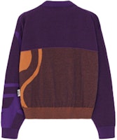 (W) KENZO クルーネック オーバーサイズ セーター エッグプラントパープル. FB62PU6403TC-80 Lookbook (W) KENZO クルーネック オーバーサイズ セーター エッグプラントパープル. FB62PU6403TC-80