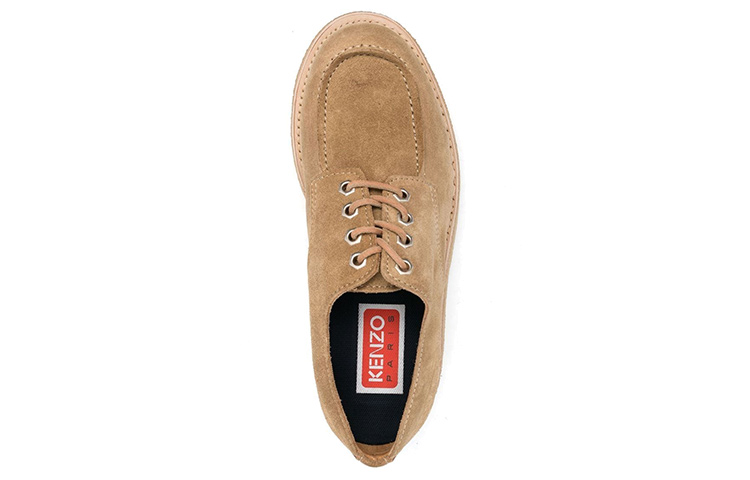 Lookbook (W) Kenzo Derby Platform 'Coklat Muda Suede' FC62DB701L56.11