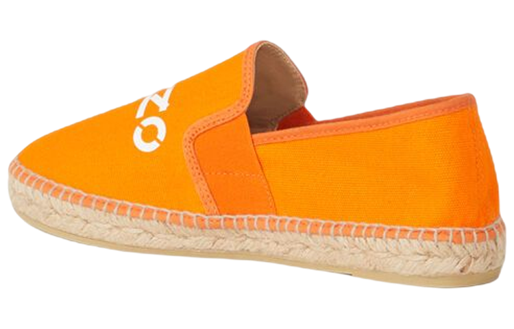 (W) Kenzo Elastic Canvas Espadrille Sneakers 'Orange Logo' 圖 3