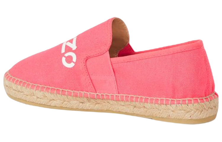 (W) Kenzo Elastic Canvas Hemp Sole Shoes 'Pink Logo' 圖 3