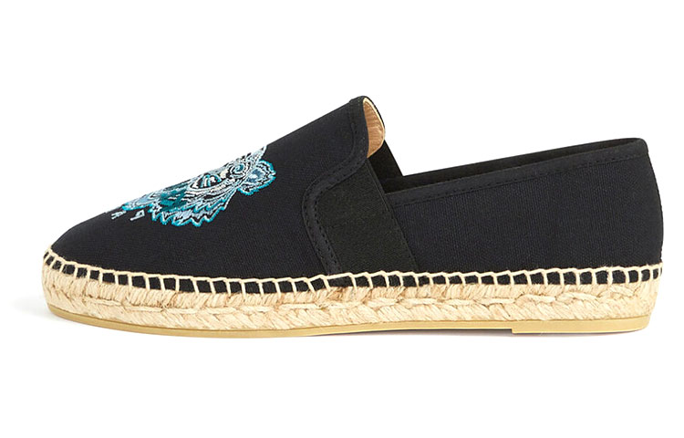 (Women) Kenzo Elasticated Canvas Tiger 'Black Embroidery' FA62ES188F7099-35