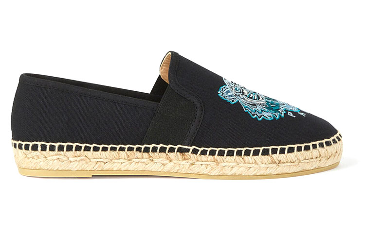 Order (W) Kenzo Elasticated Canvas Tiger 'Sulaman Hitam' FA62ES188F7099-35