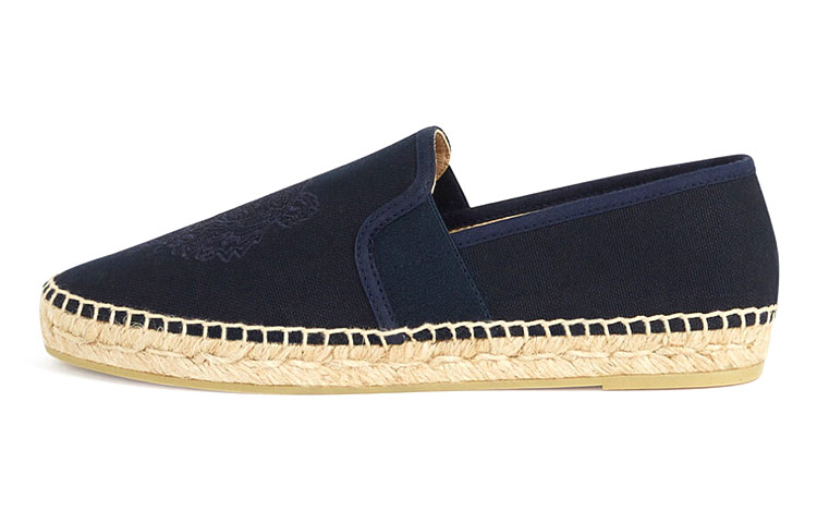 (W) Kenzo Elasticated Canvas Tiger 'Deep Navy'