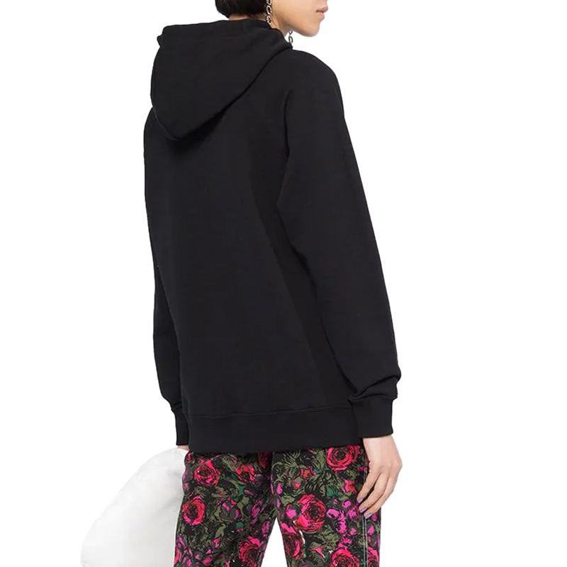 (Women) KENZO Embroidered Eye Logo Hoodie Black Color FA52SW7724XM-99 圖 4