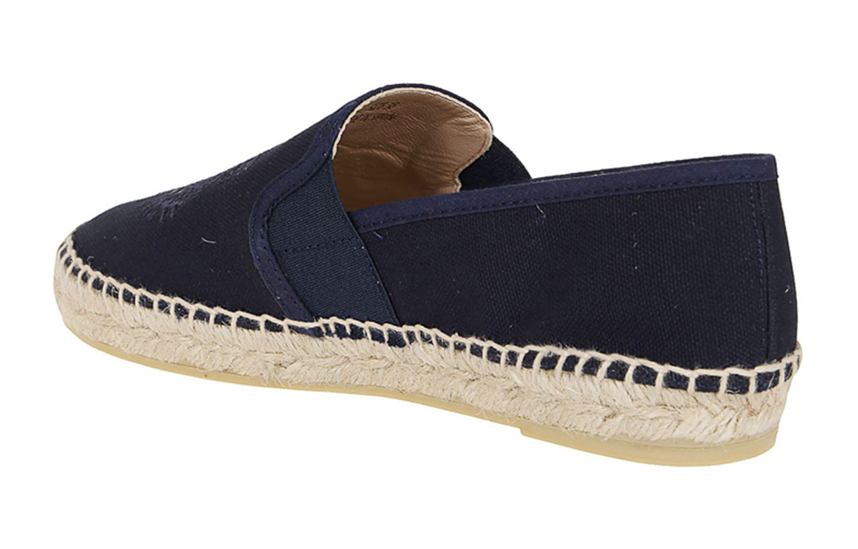 (W) Kenzo Embroidered Tiger Crest Canvas Fisherman Flat 'Navy Blue' 圖 4