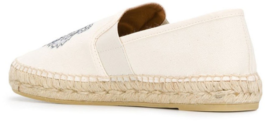 (Women) Kenzo Embroidered Tiger Espadrille Sneakers 'Cream' 2ES188F7005 Order (Women) Kenzo Embroidered Tiger Espadrille Sneakers 'Cream' 2ES188F7005