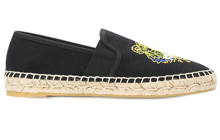 (W) Kenzo Embroidered Tiger Espadrilles 'Black' 圖 2