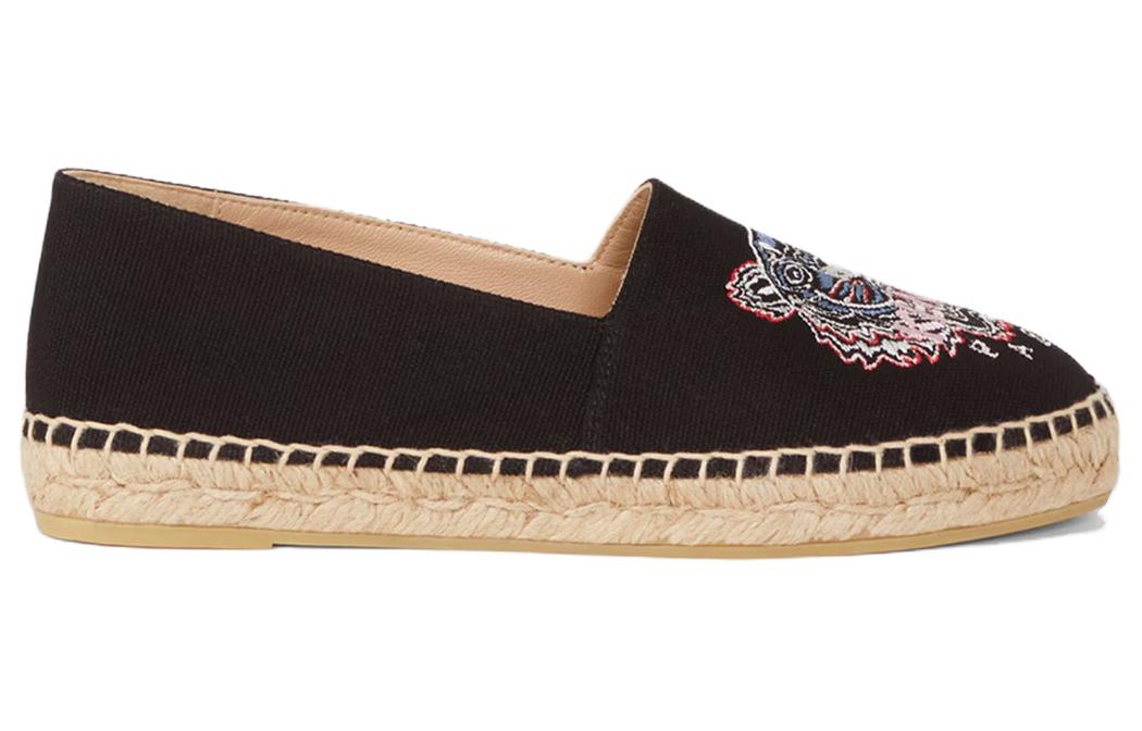 (W) Kenzo Embroidered Tiger Espadrilles 'Black' 圖 2