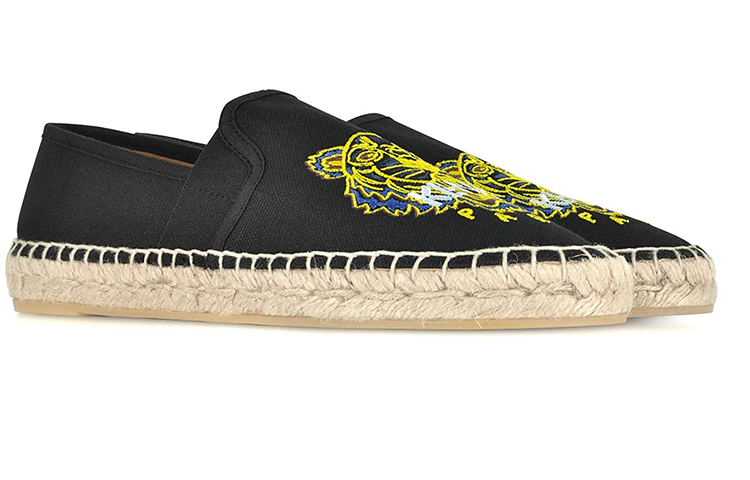(W) Kenzo Embroidered Tiger Espadrilles 'Black' 圖 3