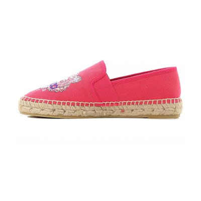 (W) Kenzo Embroidered Tiger Espadrilles 'Red'