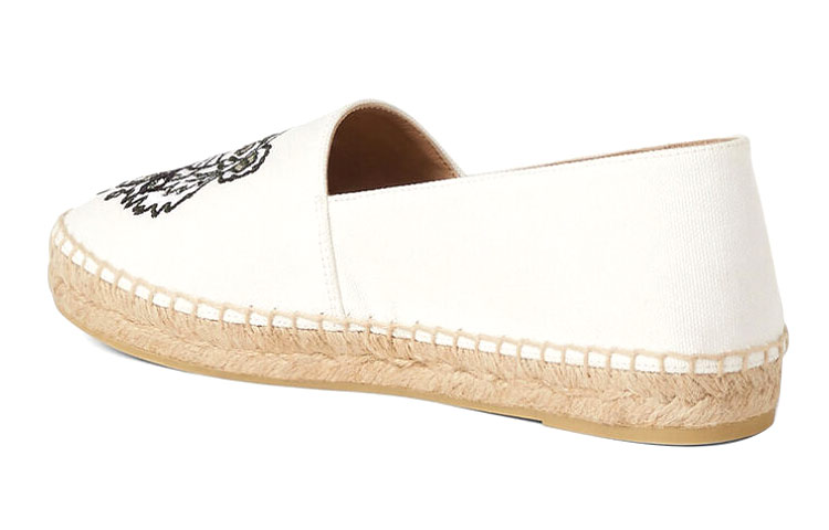 Shop (W) Kenzo Espadrilles Sulaman Harimau 'Putih' FB52ES180F70-02