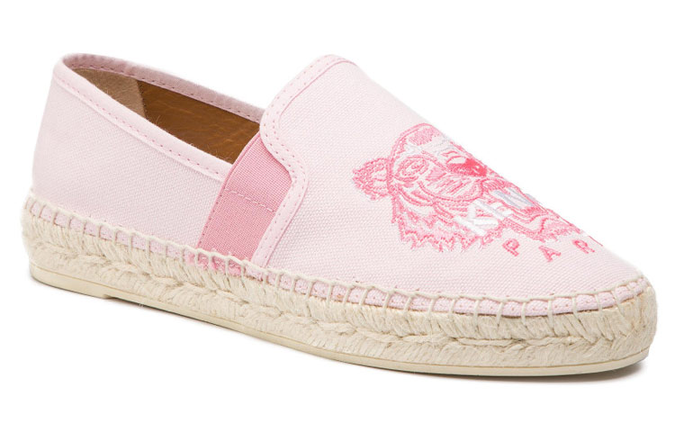 (W) Kenzo Embroidered Tiger Fisherman Shoes 'Pink' 圖 3