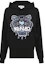 Order (Women) KENZO Embroidered Tiger Logo Hoodie - Black FB52SW8714XA-99