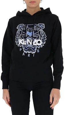 (Women) KENZO Embroidered Tiger Logo Hoodie - Black FB52SW8714XA-99 Purchase (Women) KENZO Embroidered Tiger Logo Hoodie - Black FB52SW8714XA-99
