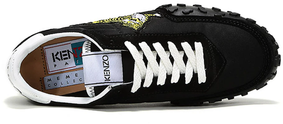 KENZO 高田賢三 虎頭刺繡運動鞋 黑色 女款 Shop KENZO 高田賢三 虎頭刺繡運動鞋 黑色 女款