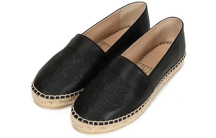 (W) Kenzo Espadrille 'Tiger Black Leather' 圖 3