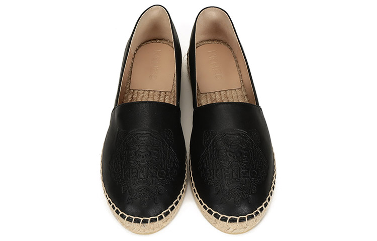 (W) Kenzo Espadrille 'Tiger Black Leather' 圖 4