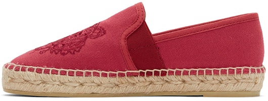 (Women) Kenzo Espadrilles 'Embroidered Tiger Red' FA6-2ES188-F70-26 (Women) Kenzo Espadrilles 'Embroidered Tiger Red' FA6-2ES188-F70-26