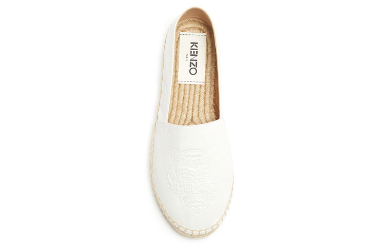 Shop (W) Zapatos Kenzo de Pescador de Tela 'Blancos' F952ES180L73-01