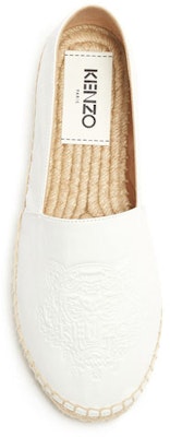 (W) Kenzo 帆布渔夫鞋 '白色' F952ES180L73-01 Shop (W) Kenzo 帆布渔夫鞋 '白色' F952ES180L73-01