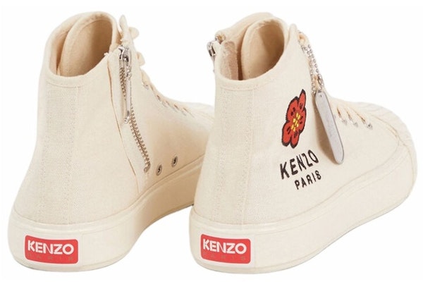 (W) Zapatillas Kenzo de Tela Altas con Cordones 'Crema' FC62SN020F73-04 Order (W) Zapatillas Kenzo de Tela Altas con Cordones 'Crema' FC62SN020F73-04