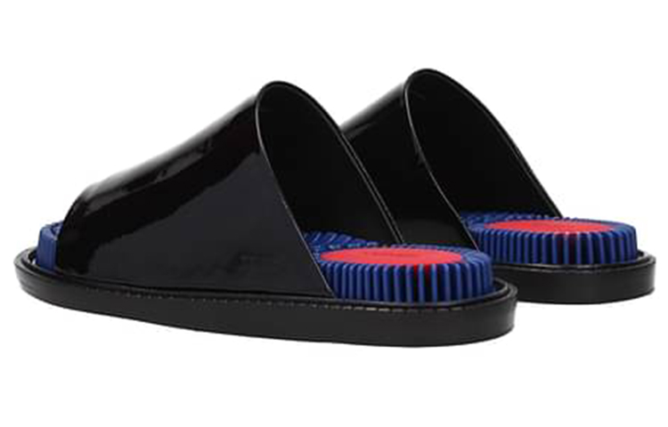 (W) Kenzo Fashion Patent Leather Slipper 'Black' 圖 3