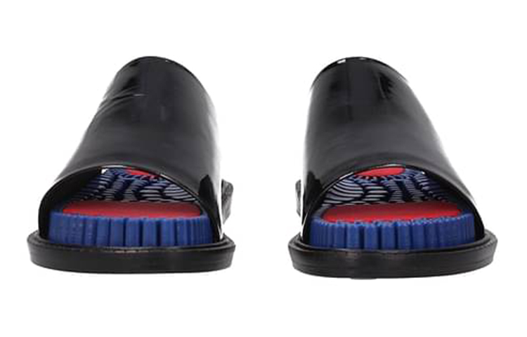 (W) Kenzo Fashion Patent Leather Slipper 'Black' 圖 4