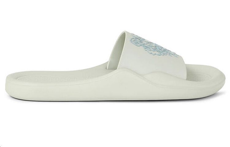 (W) Kenzo Fashion Slip-On Slides 'White' 圖 2
