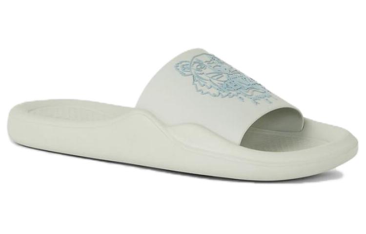 (W) Kenzo Fashion Slip-On Slides 'White' 圖 3