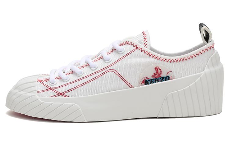 (W) Kenzo Fashion Sneaker 'White Fabric Lace'