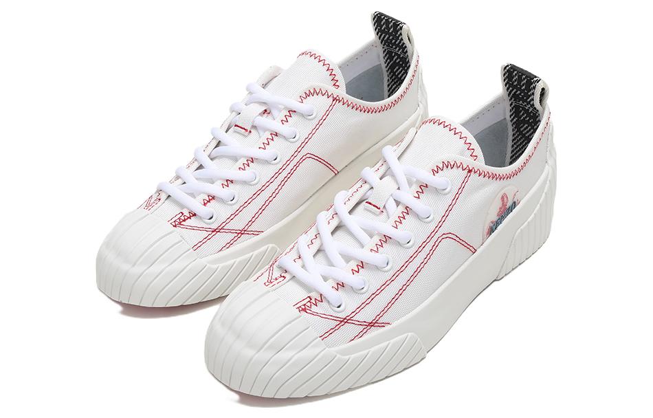 (W) Kenzo Fashion Sneaker 'White Fabric Lace' 圖 3
