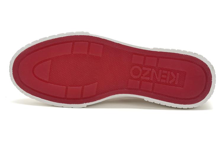 (W) Kenzo Fashion Sneaker 'White Fabric Lace' 圖 6