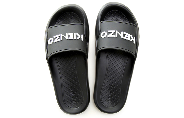 (W) Kenzo Flat Slides 'Black Monogram' 圖 5
