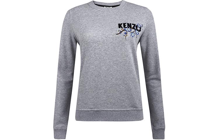 Order (Women) Kenzo Floral Logo Embroidered Crewneck Sweatshirt F862SW889952-93
