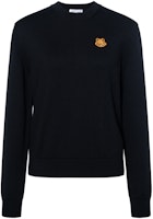 (Women) KENZO FW20 Classic Tiger Crewneck Wool Sweater Black FA62PU5233TA-99 (Women) KENZO FW20 Classic Tiger Crewneck Wool Sweater Black FA62PU5233TA-99
