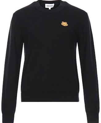 (W) KENZO FW20 Classic Tiger Crewneck Sweater Hitam Wool FA62PU5233TA-99 Order (W) KENZO FW20 Classic Tiger Crewneck Sweater Hitam Wool FA62PU5233TA-99