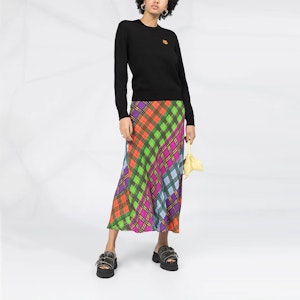 (W) KENZO FW20经典虎头圆领羊毛毛衣黑色 FA62PU5233TA-99 Shop (W) KENZO FW20经典虎头圆领羊毛毛衣黑色 FA62PU5233TA-99