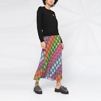 (W) KENZO FW20 クラシックタイガー クルーネック ウールセーター ブラック FA62PU5233TA-99 Details for (W) KENZO FW20 クラシックタイガー クルーネック ウールセーター ブラック FA62PU5233TA-99