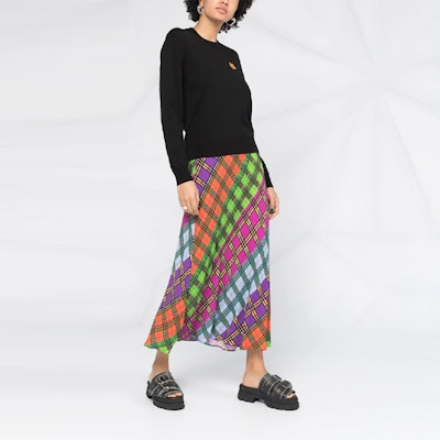 (W) KENZO FW20 Classic Tiger Crewneck Sweater Hitam Wool FA62PU5233TA-99 Details for (W) KENZO FW20 Classic Tiger Crewneck Sweater Hitam Wool FA62PU5233TA-99