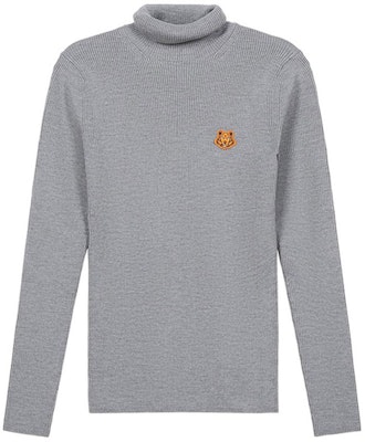 (W) KENZO FW20 灰色虎頭高領羊毛毛衣 FA62PU5243TA-95 Buy (W) KENZO FW20 灰色虎頭高領羊毛毛衣 FA62PU5243TA-95