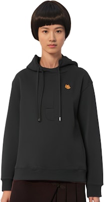 (W) KENZO FW21 Sudadera con Capucha Negra Casual. FA62SW6614MO-99 Details for (W) KENZO FW21 Sudadera con Capucha Negra Casual. FA62SW6614MO-99