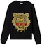 Order (W) Kenzo 2021秋冬黑色刺绣虎头圆领卫衣 F952SW7054X7-99