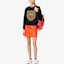 Shop (W) Kenzo 2021秋冬黑色刺绣虎头圆领卫衣 F952SW7054X7-99