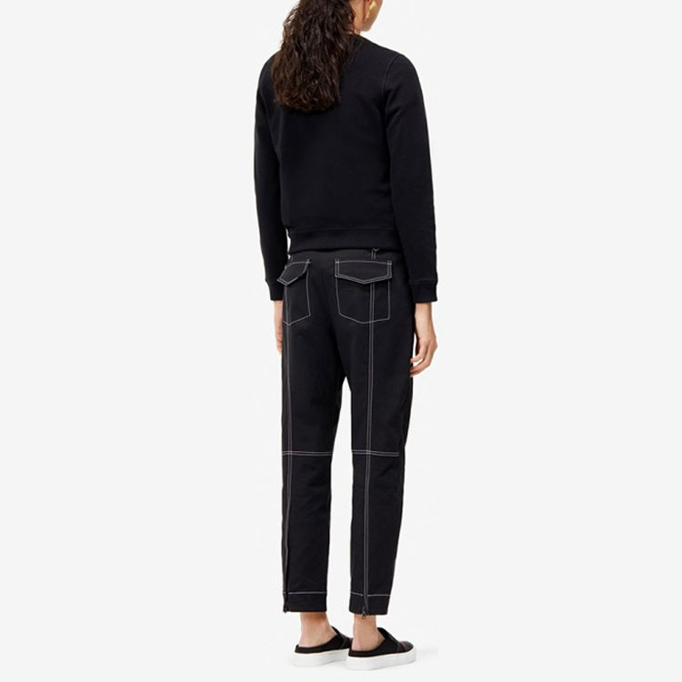 Purchase (W) KENZO FW21 黑色眼睛標誌圖案圓領長袖上衣。 F952SW7104X7-99